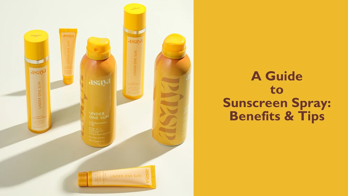 Sunscreen Spray: The Convenient Solution for On-the-Go Sun Protection