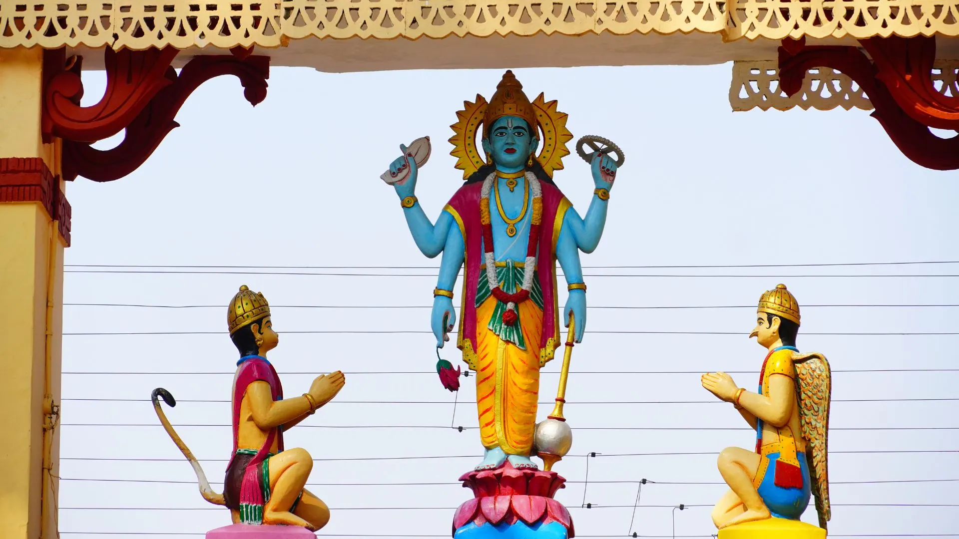 What are the most famous Vishnu temples in India?