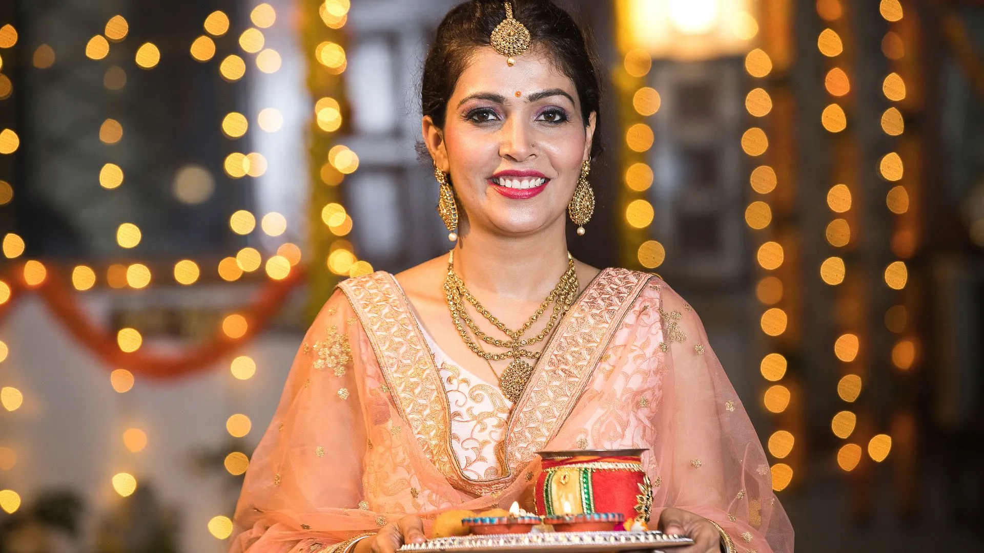 Discover the Magic of Pooja Thali Karwa Chauth Samagri