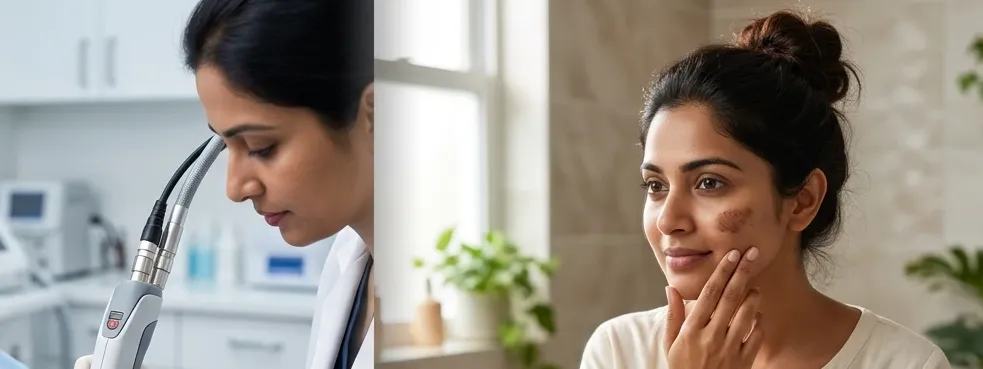 Body Pigment Treatment Options: In-Office vs. At-Home Solutions