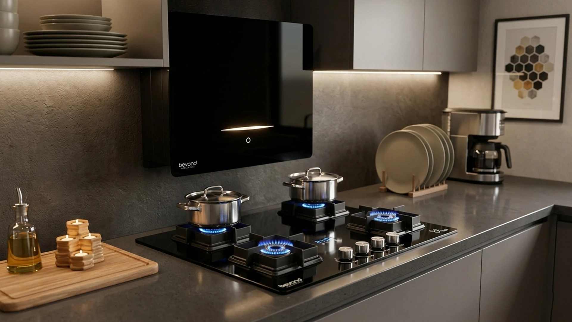 4 Stylish Chimney & Cooktop Combos for Homes