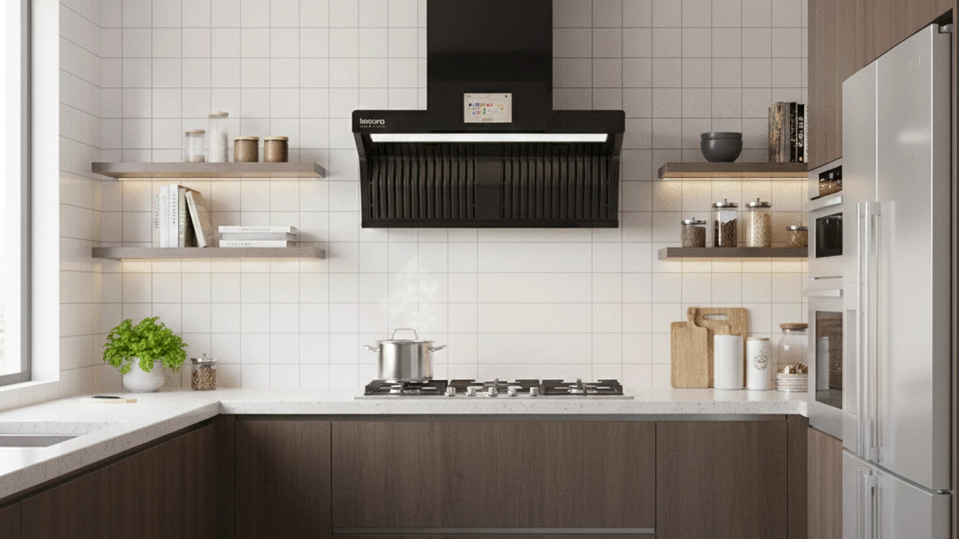 7 Best Chimney Designs for Open Plan Kitchens