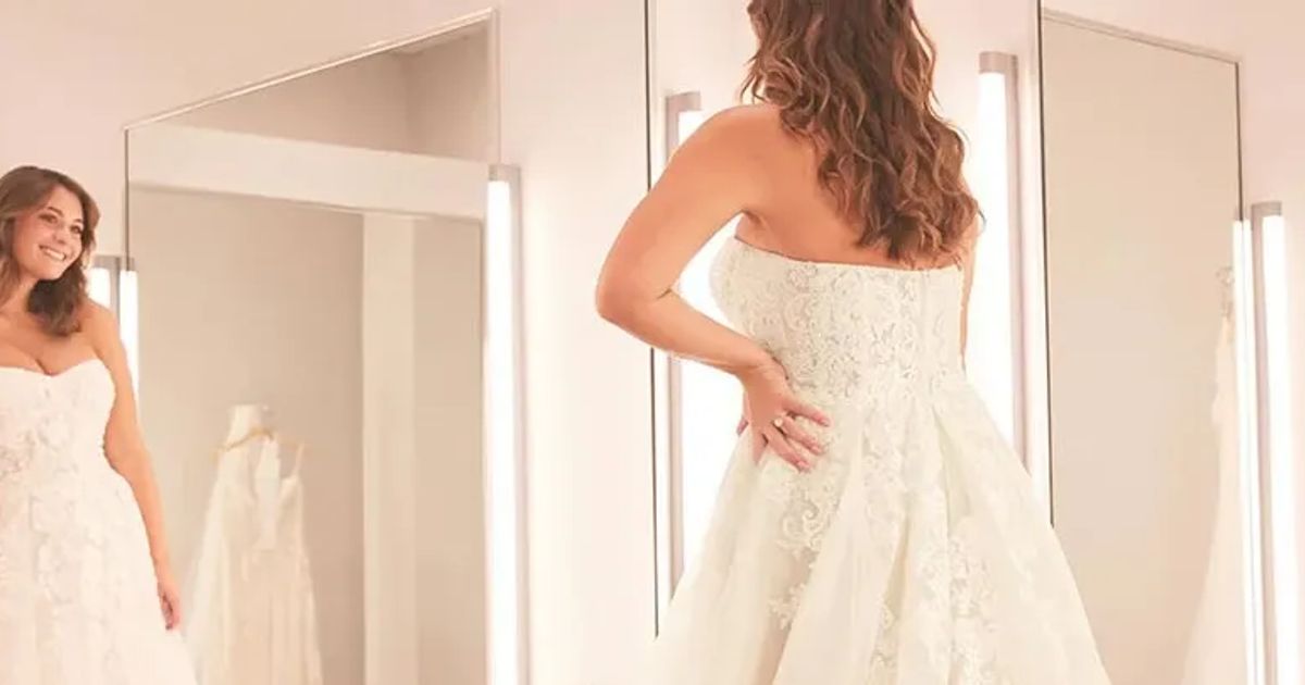 navy blue dress for baby girl The David's Bridal Collection: Short & Long Lengths main image 1