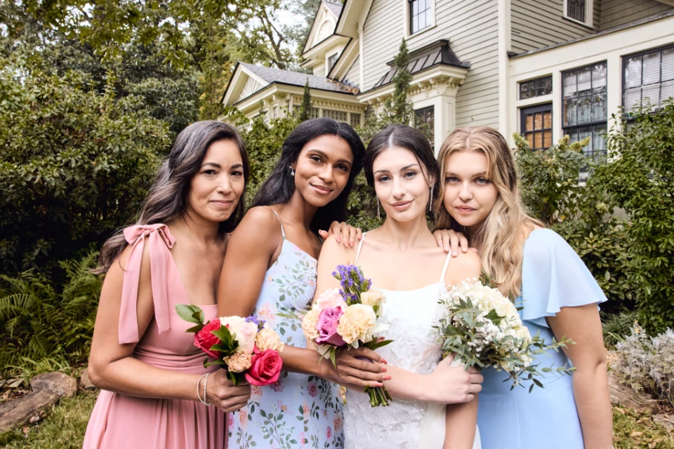 how much does it cost to alter a bridesmaid dress Blair Velvet Dress main image 0