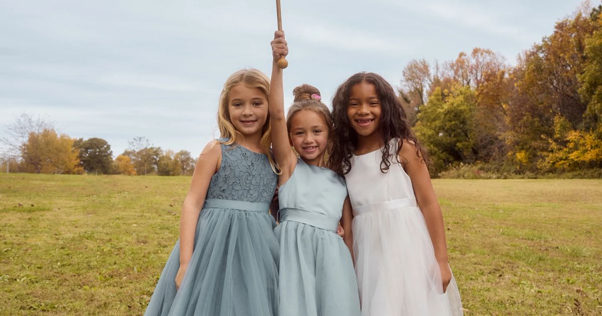 princess polly baby blue dress Junior Bridesmaid Dresses: How Do You Include a Tween in Your Wedding Party?