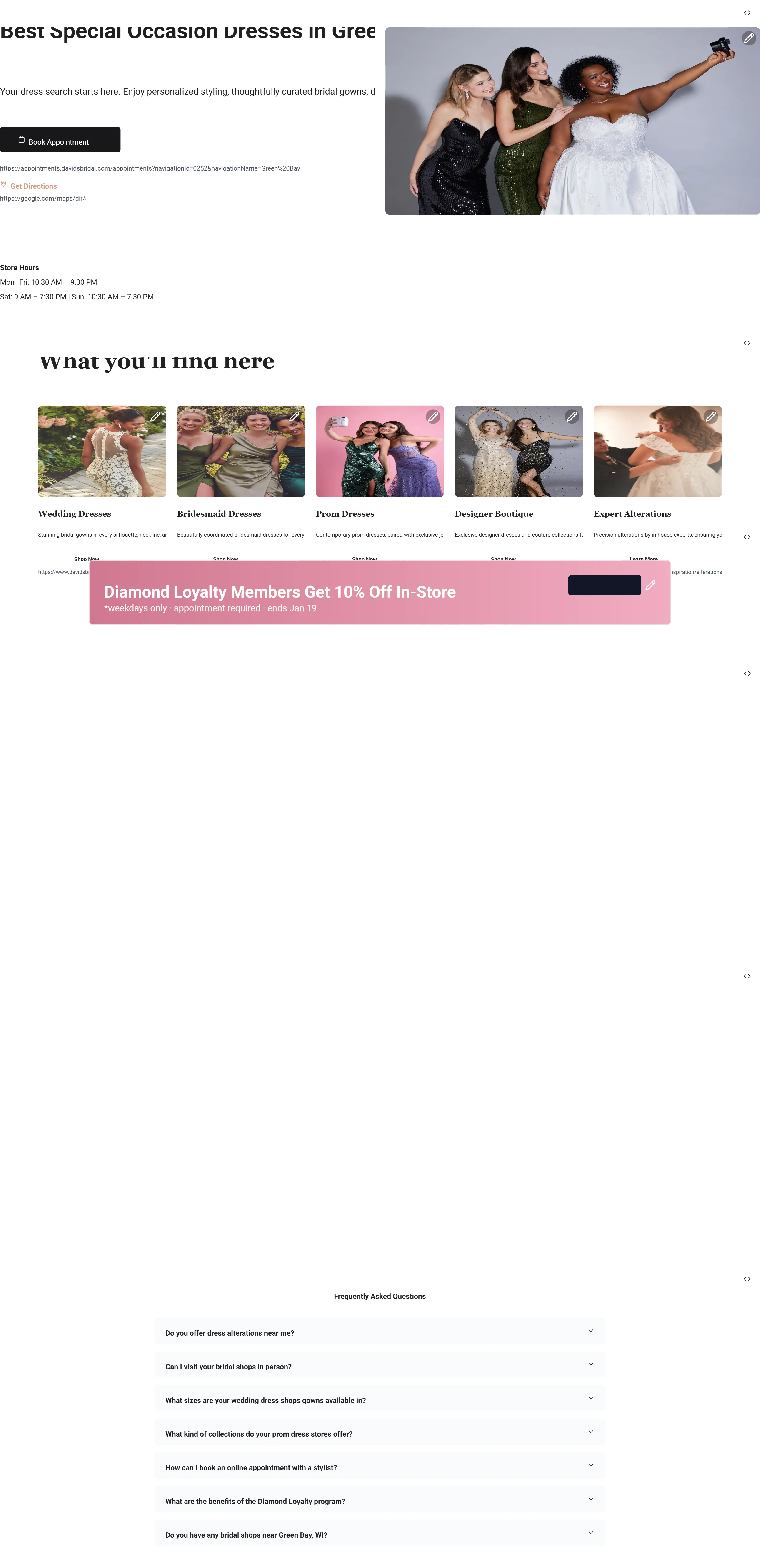 Prom Dresses in Green Bay, WI | David's Bridal
