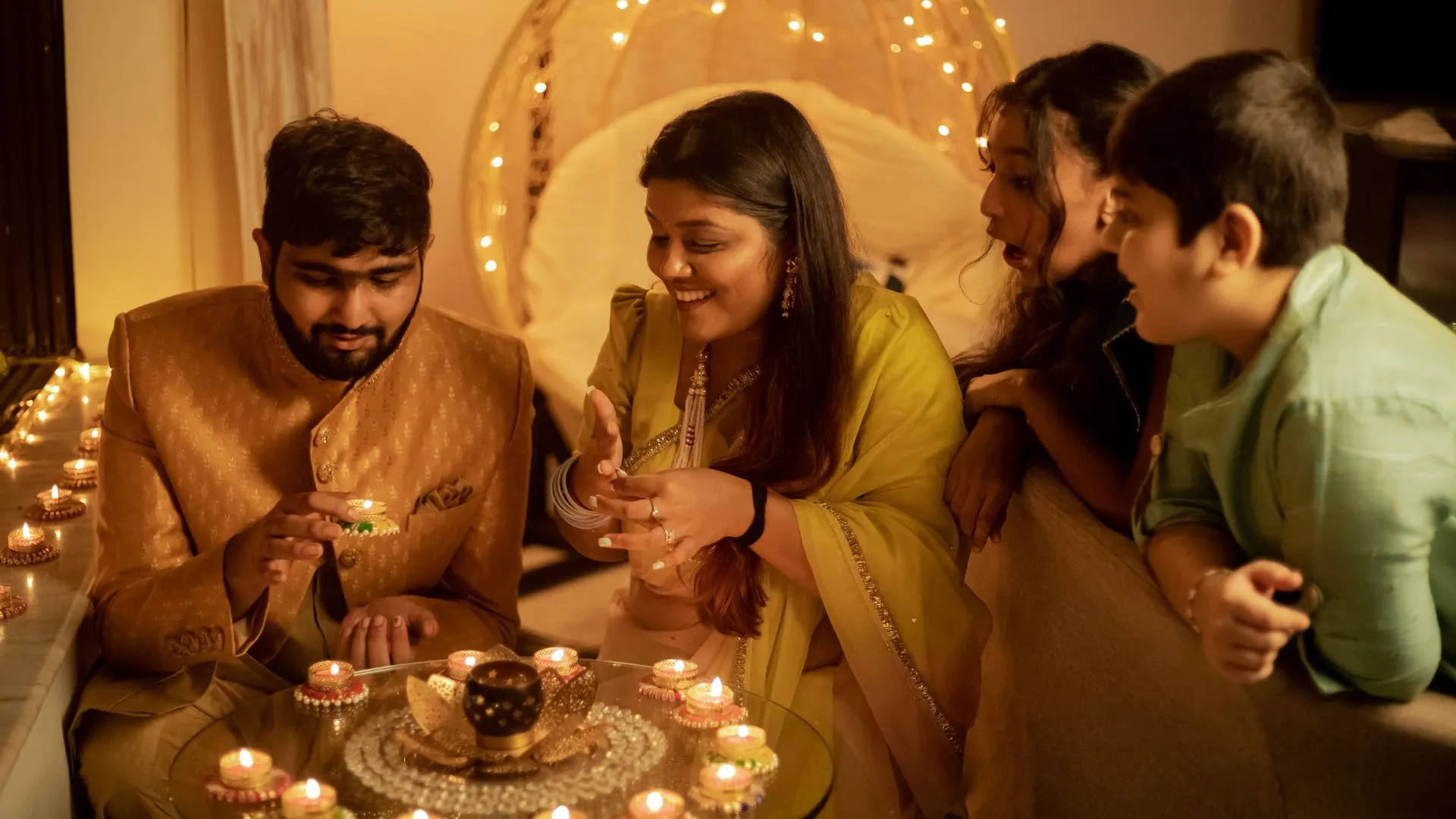 Diwali Decoration Ideas for Home with Lights