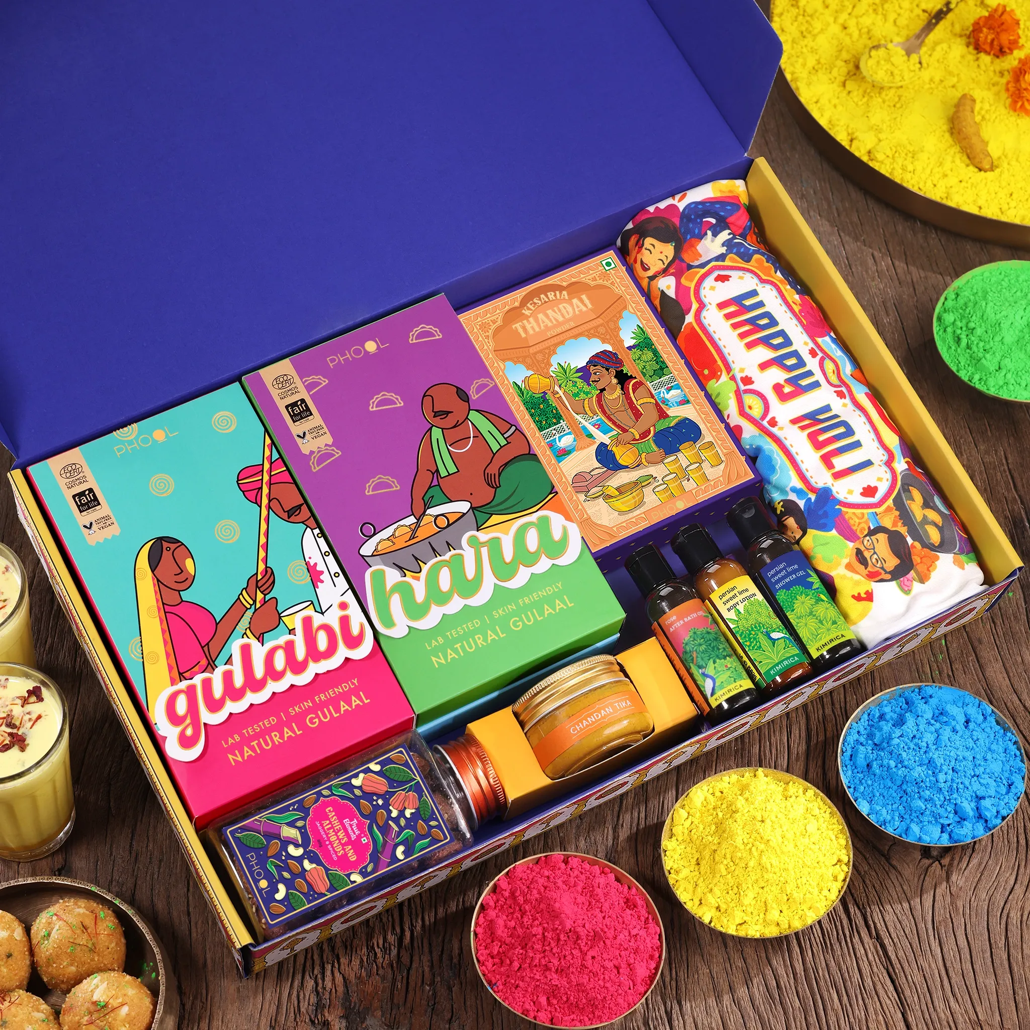 Vibrant Eco Friendly Holi Colours