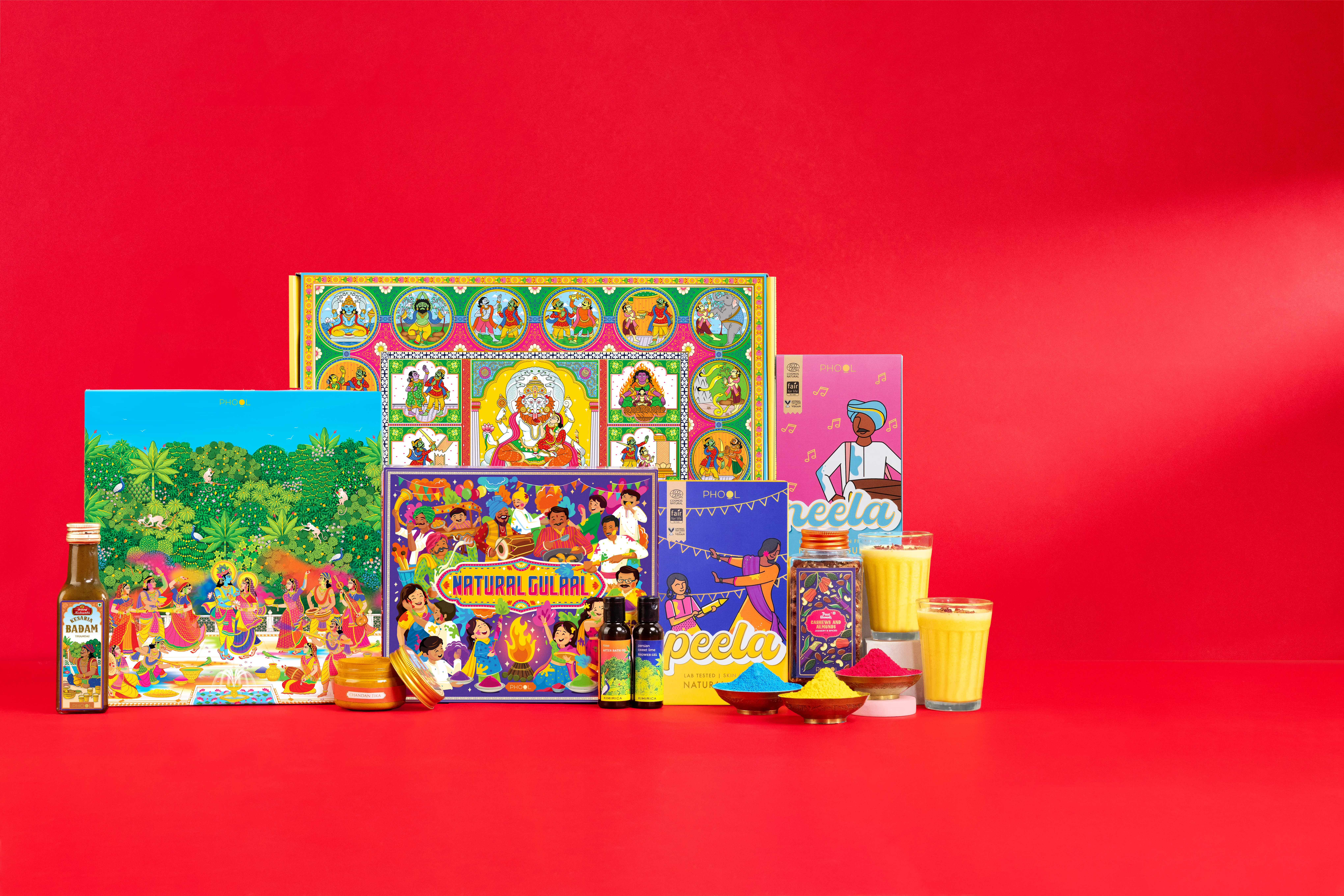 Vibrant Herbal Colours for Holi Fun!