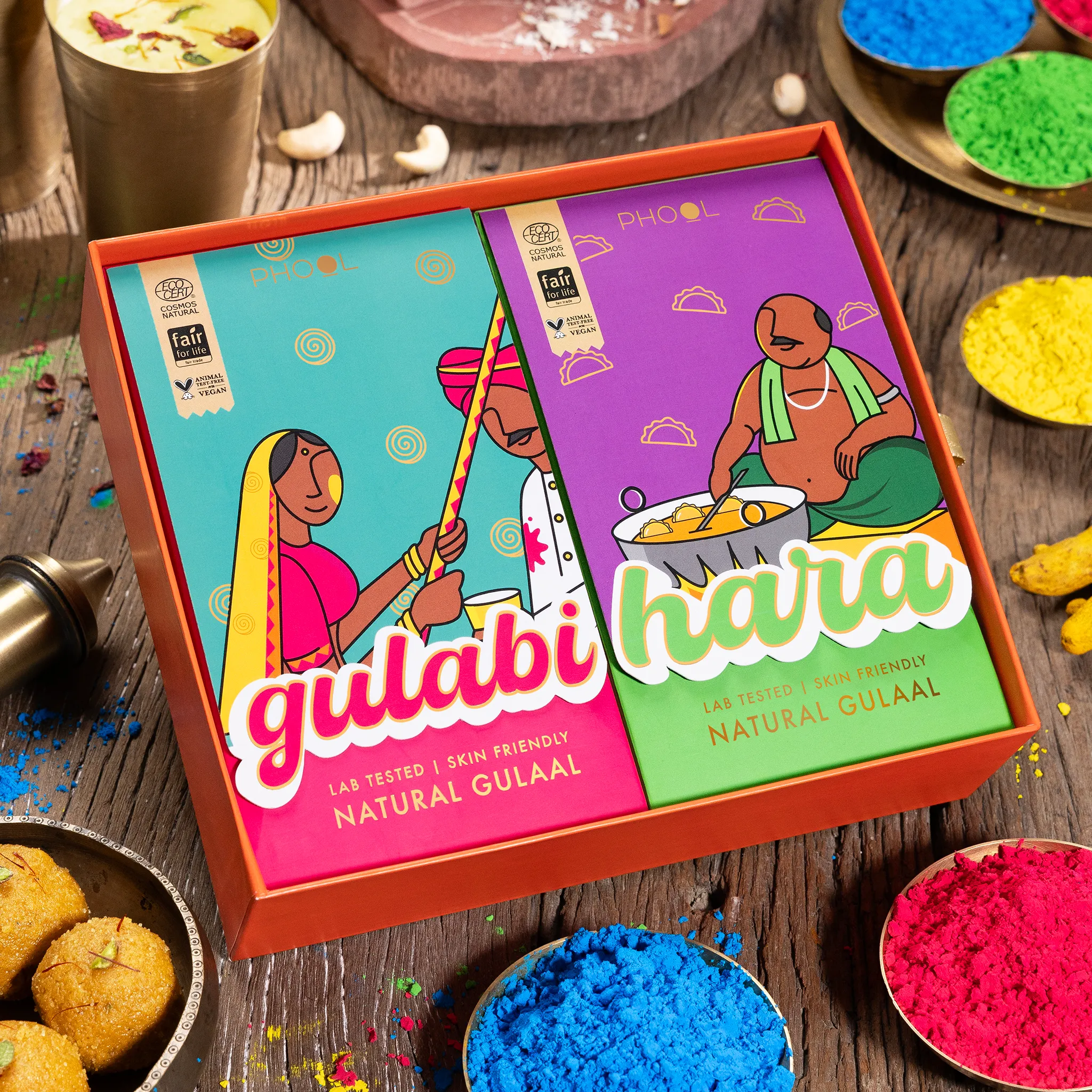 Shop Organic Holi Colors by Phool