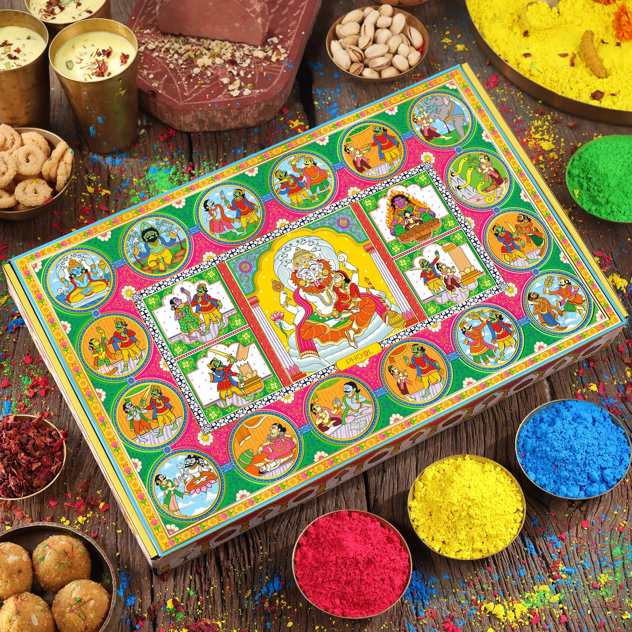 Celebrate Holi With Organic Holi Colours