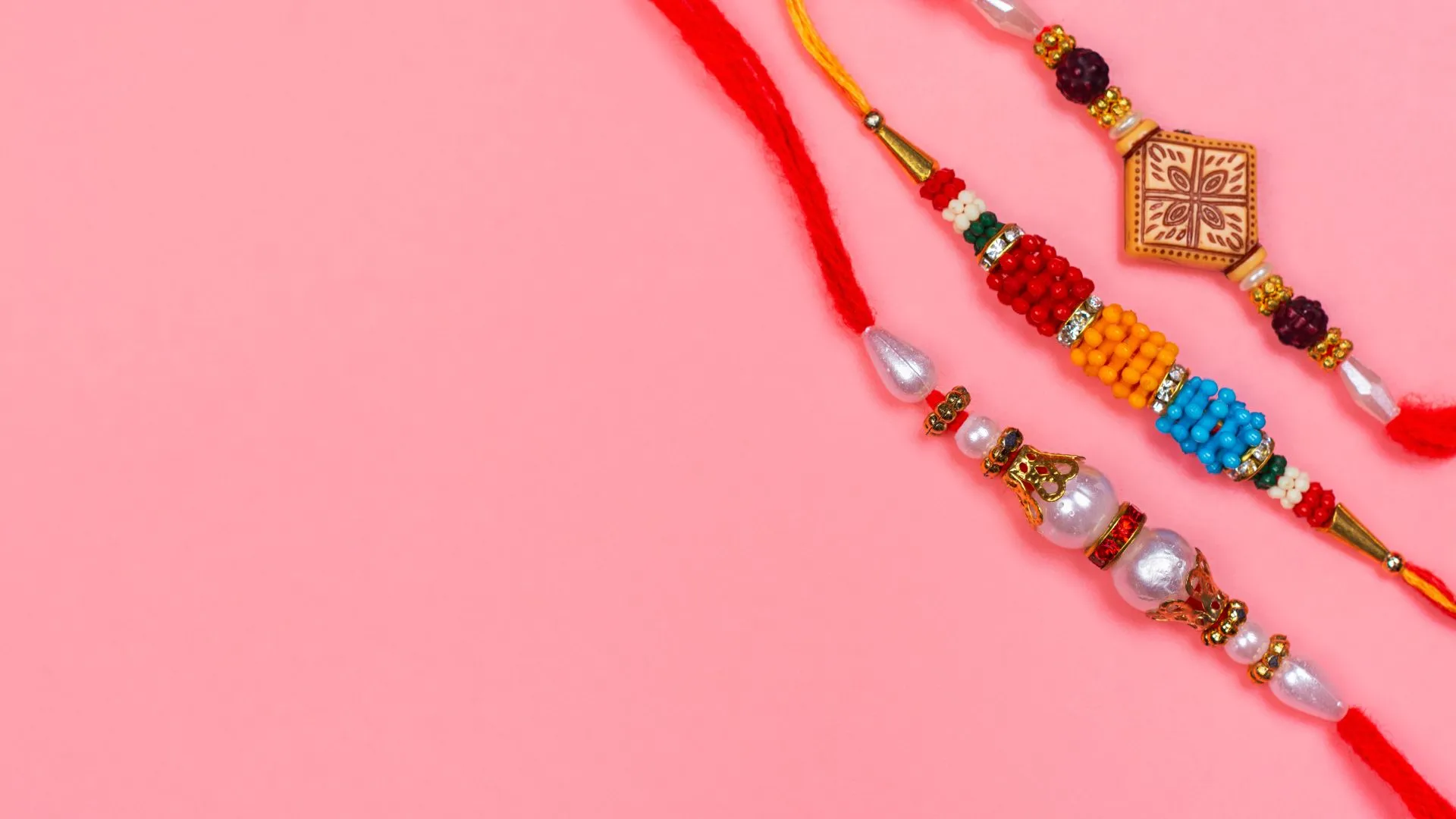 Shop Beautiful Stone Rakhi Online