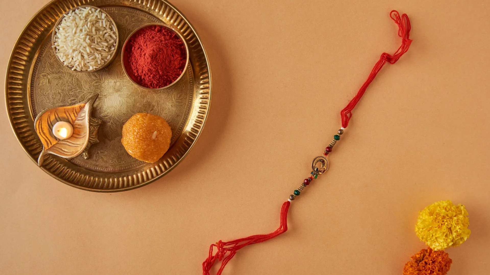 Shop Beautiful Wooden Rakhi Online