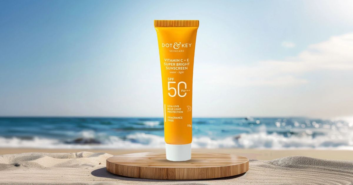 Dot & Key Vitamin C+E Super Bright Sunscreen SPF 50 PA+++ Benefits & Uses