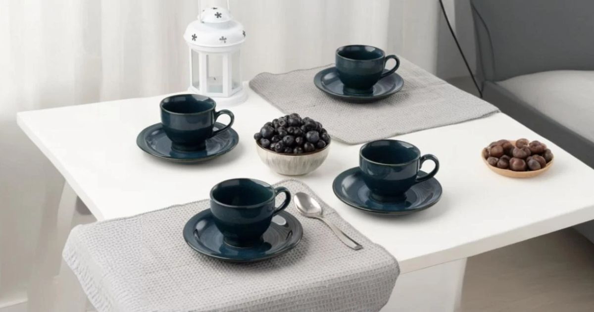 How to Style Your Dining Table with a Tea Cup Plate Set